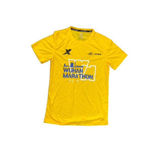 เสื้องานวิ่ง มือ1 wuhan marathon  2018