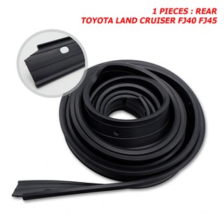 ยางรองหลังคา หลัง Rear สีดำด้าน 1 ชิ้น สำหรับ โตโยต้า Toyota แลนด์ครุยเซอร์ Land Cruiser FJ42 FJ40 ปี 1960 1984