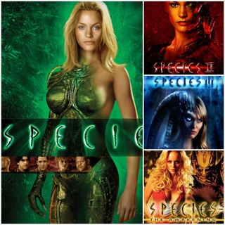 [DVD HD] สายพันธุ์มฤตยู ครบ 4 ภาค-4 แผ่น Species 4-Movie Collection #หนังฝรั่ง (ดูพากย์ไทยได้-ซับไทยได้)