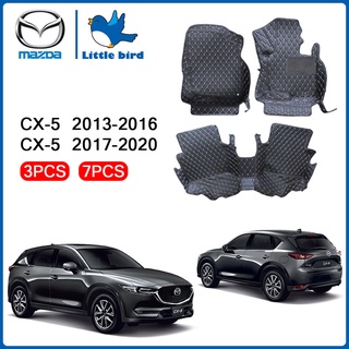 littlebird พรมปูพื้นรถยนต์ โรงงานผลิตของไทย Mazda CX-5 2013-2020 การรับประกันคืนสินค้าภายใน7วัน พรมรถยนต์ CX5