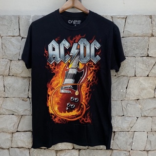 เสื้อยืดคอกลมเสื้อวง ACDC by Liquid Blue ลิขสิทธิ์แท้ นำเข้าจาก USAS-4XL