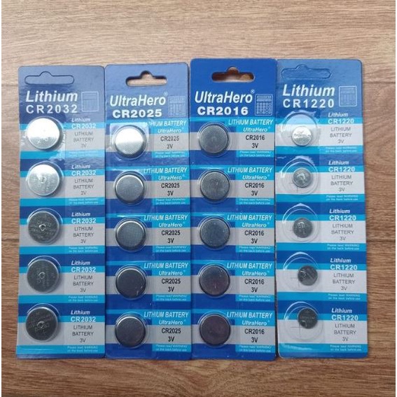 ส่งจากไทย CR 2032  CR 2025 CR 2016 CR 1220 ถ่านไบออส ถ่านเมนบอร์ด ถ่านนาฬิกา ถ่านเครื่องชั่ง ถ่านเคร