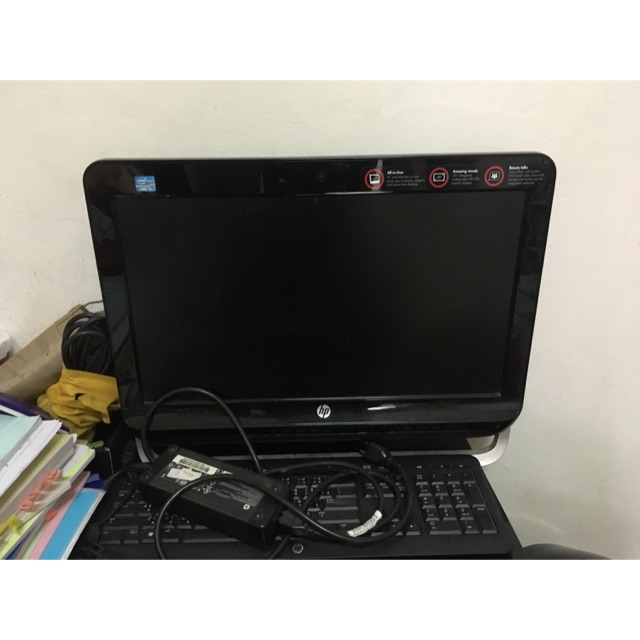 PC Hp Omni 120 มือสอง 🏻 20นิ้ว แบบ All in One Shopee Thailand