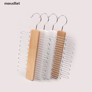 Maud ไม้แขวนผ้าพันคอ เนคไทน์ แบบไม้ 20 บาร์ สําหรับตู้เสื้อผ้า EN