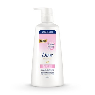 🔥แนะนำ!! โดฟ ครีมนวด ไมเซล่า ดีท็อกซ์ นอริชเม้นท์ สีชมพู ขนาด 450 มล. Dove Condi Detox Nourish 450 ml