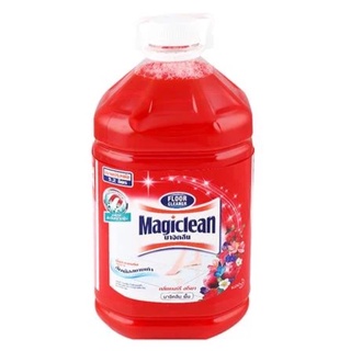 น้ำยาทำความสะอาดพื้น MAGICLEAN 5,200ml BERRY AROMA. LIQUID CLEANING GENERAL SURFACE MAGICLEAN 5,200ml BERRY AROMA