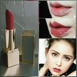 Estee Lauder PURE COLOR ENVY LIPSTICK (nobox  ขนาดปกติ) 3.5g #420 REBELLIOUS ROSE