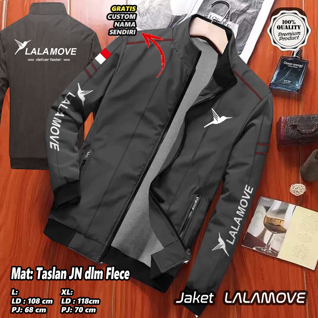 เสื้อแจ็คเก็ตขับ INDONESIAN LALAMOVE