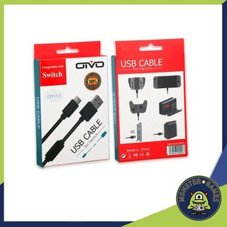 OIVO สายชาร์จ USB Nintendo Switch (USB Cable for Nintendo Switch)(สาย USB Switch)(OIVO Nintendo Switch USB Type-C Cable)