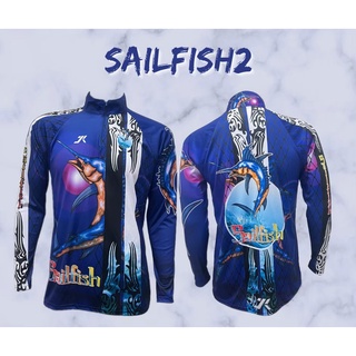 JK Thailand เสื้อตกปลา SAILFISH V2 ป้องกันรังสี UV 80% แห้งเร็ว