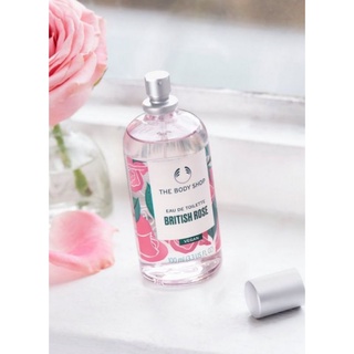 ☑️พร้อมส่ง☑️The body shop British rose eau de toilette 100ml