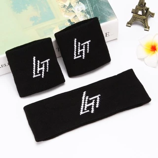 🌈(((พร้อมส่ง)))🌈ผ้าคาดผม+ปลอกแขน สไตล์เกาหลี ผ้าคาดผมล้างหน้า กีฬา ฮิพฮอพ โยคะ ที่ดูดซับเหงื่อ วิ่ง ใส่ได้ เด็ก/ผู้ใหญ่