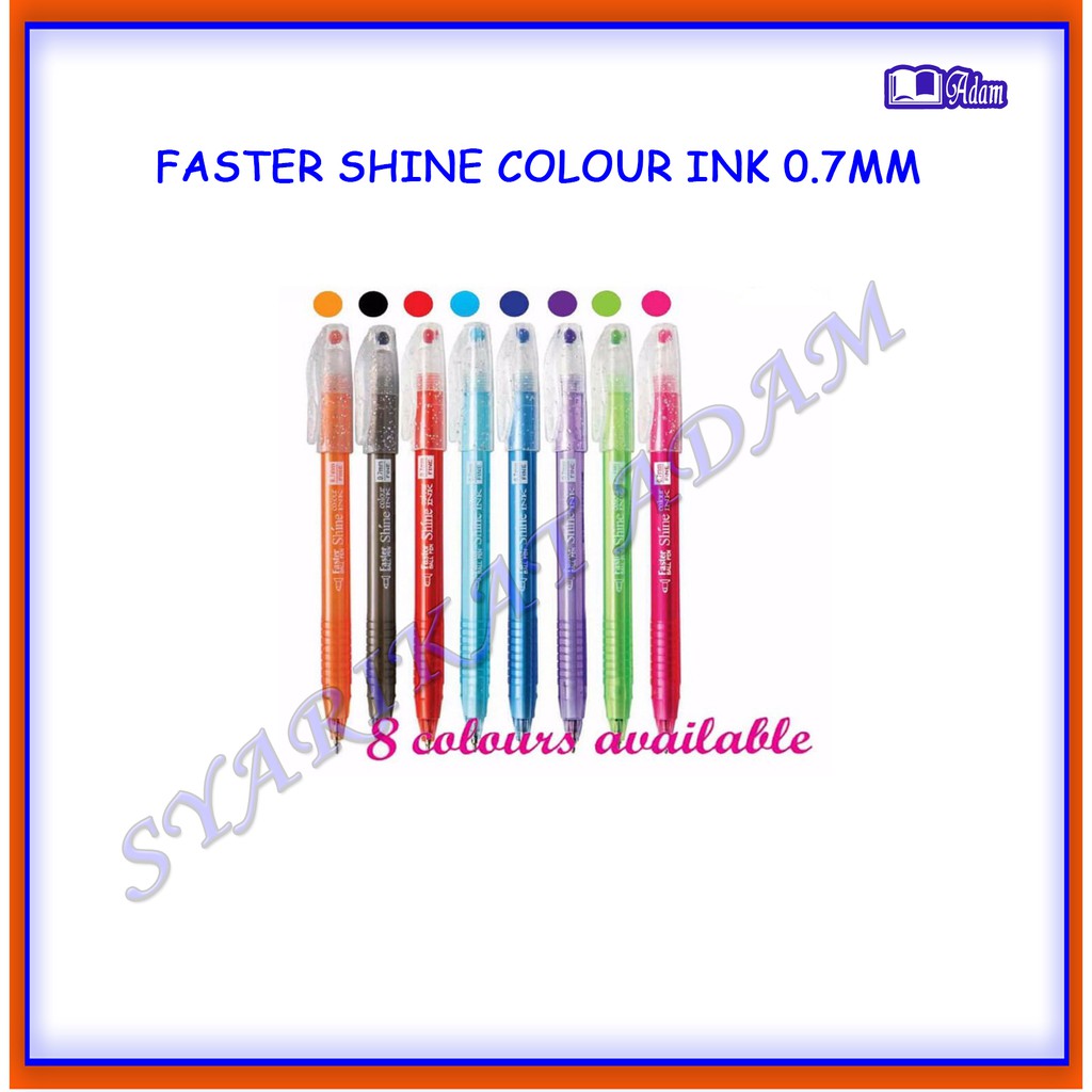 [ADM] PEN FASTER COLOUR INK