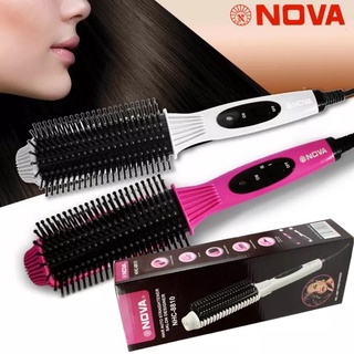 หวีรีดผม ยืดตรง ม้วนโรล ทำวอลลุ่ม NHC-8810 คละสี รุ่น Hair-Auto-straightener-salon-26Jun-J1