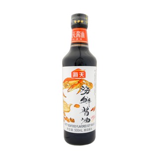 Haitian Tasty Seafood Flavored Soy Sauce 500mL ซอสถั่วเหลืองไฮ่เทียน สำหรับอาหารทะเล