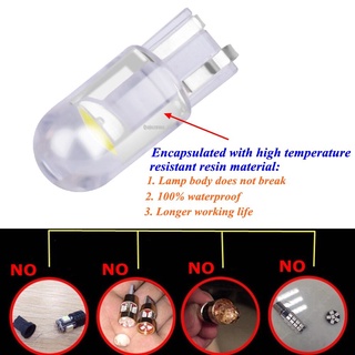 1 ชิ้น T10 W5W WY5W COB LED รถลิ่ม จอดรถ ไฟเลี้ยว หลอดไฟด้านข้าง เครื่องดนตรี โคมไฟ ป้ายทะเบียนอัตโนมัติ