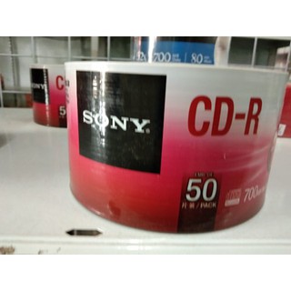 แผ่นซีดีอาร์ CD-R SONY 10 แผ่น