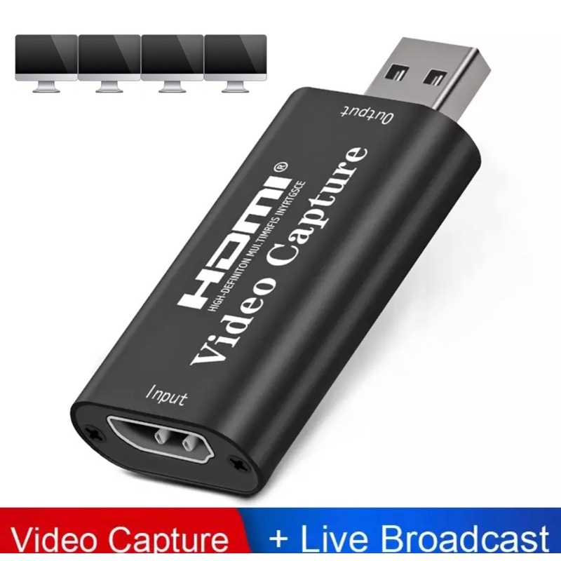 HD 1080P 4K HDMI Video Capture Card USB Video Capture Board เกมบันทึกที่ถ่ายทอดสดออกอากาศท้องถิ่น lo
