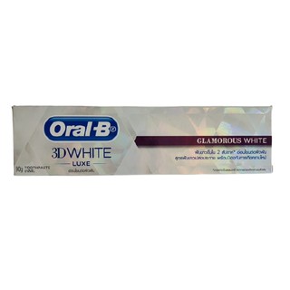 Oral-B 3D White Luxe สูตร GLAMOROUS WHITE ขนาด 90กรัมExp:03/2025