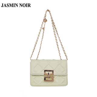 Jasmin Noir กระเป๋าสะพายข้าง ลายสก๊อต สําหรับผู้หญิง