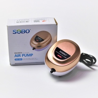 ส่งไว! ปั๊มลม ปั๊มอ็อกซิเจน เสียงเงียบมาก เงียบพิเศษ Aquatic Air pump SOBO SB-608 SB-668 AP-1688 AR-06 Super Silent ถูก