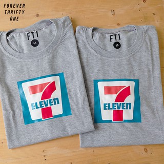 7 ELEVEN โลโก้เสื้อยืดผู้ชายเสื้อยืดผู้หญิง euw