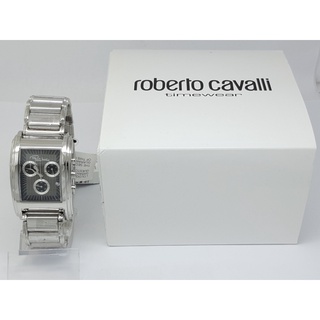 นาฬิกา ROBERTO CAVALLI MENS R7253955025 QUARTZ CHRONOGRAPH พร้อมกล่อง (ใหม่มีตำหนิ) NO.01