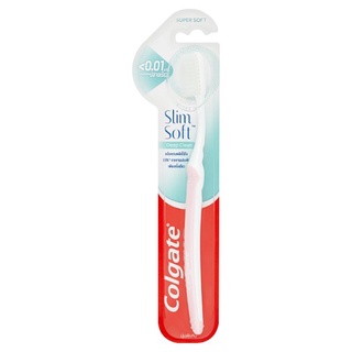 🔥สินค้าขายดี!! คอลเกต สลิมซอฟท์ ดีฟ คลีน แปรงสีฟันขนแปรงนุ่มพิเศษ 1 ด้าม Colgate Slim Soft Deep Clean Toothbrush 1pc