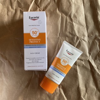 Eucerin Sun Creme Sensitive Protect SPF 50+ 50ml. กันแดดสำหรับผิวแพ้ง่าย