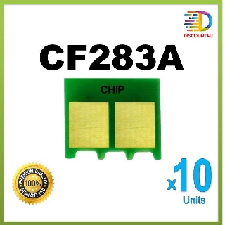 Discount4U .**Pack 10** CHIP Tone HP CF283A for M127 FN 125 126 128 201 202 225 226