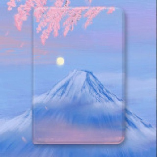 Mount Fuji for เคสไอแพด   mini 1 2 3 4 5 6   air 4 5 เคส   pro 11 10.2 gen 7/8/9  Airbag tri-fold pen slot case