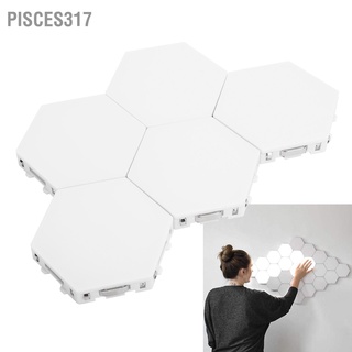 Pisces317 โคมไฟ Led หกเหลี่ยม 110‐240V สําหรับตกแต่งผนัง ร้านตัดผม ห้องนั่งเล่น โรงแรม