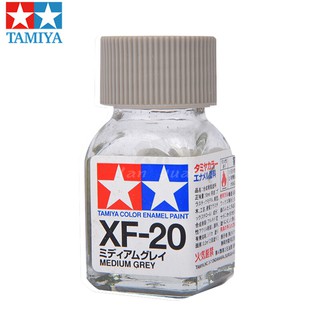 สีทามิย่าสูตรอีนาเมล Enamel XF20 Med Grey 10ml