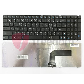 KEYBOARD ASUS คีย์บอร์ด ASUS K52 N53 N61V N60 N61J N61 Series (TH-US สีดำ)