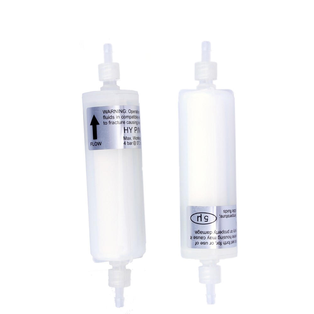 ตัวกรองหมึก กรองทรงหมึกกระบอก 5 Microns 5μm Capsule Solvent Filter ฟิลเตอร์หมึก ใช้ได้ทั่วไป