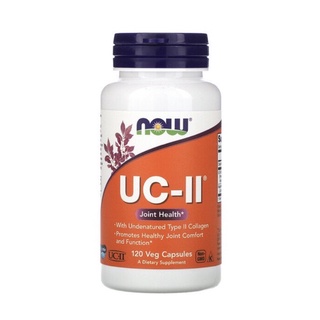 UC ii คอลลาเจน type 2 บำรุงข้อเข่า เข่าเสื่อม ปวดเข่า 120เม็ด หมดอายุ03/26