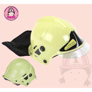 💖คร่ำหวอดเซฟตี้ หมวกดับเพลิงเด็ก เรืองแสง Gallet Fire Helmet Kids