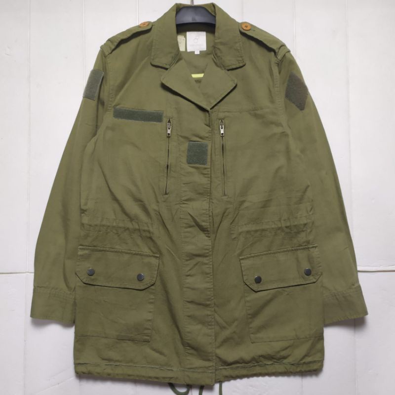 เสื้อแจ็คเก็ต FRANCE F1 ARMY COMBAT BY EIGHT SECONDS SIZE S FIT M