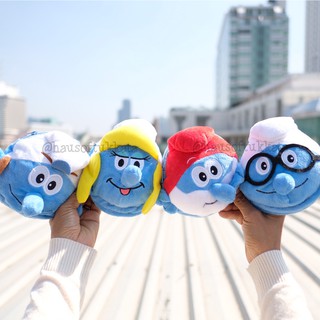 กระเป๋าใส่เหรียญ Smurfette &amp; Papa Smurf &amp; Brainy Smurf &amp; Gusty Smurf เสมิร์ฟ 5นิ้ว