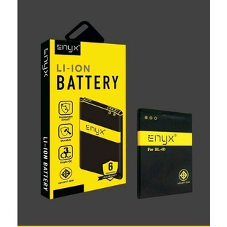 Enyx  แบตเตอรี่  Nokia BL-4D ความจุ 1200 mAh  **ของแท้ รับประกัน**(กว้าง4.4*ยาว6.5*หนา0.5 ซม.)