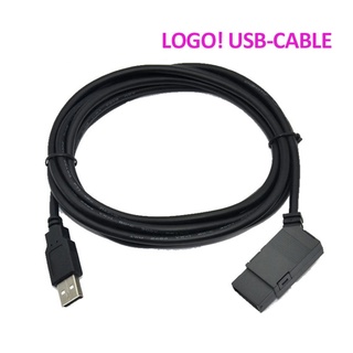 Amsamotion สายเคเบิลโปรแกรม USB-LOGO สําหรับ Siemens LOGO PLC LOGO USB-Cable RS232 Cable 6ED1057-1AA01-0BA0 1MD08 1HB08 dinghingxi1