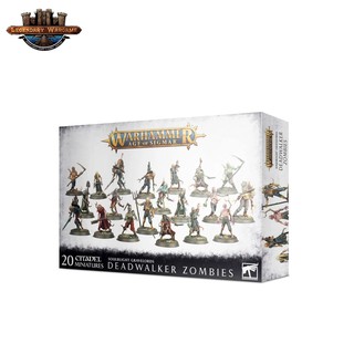 [200Aพร้อมส่ง] WARHAMMER Vampire Counts: SOULBLIGHT GRAVELORDS: DEADWALKER ZOMBIES โมเดลเกมสนามจำลอง