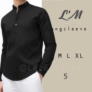 [เหลือ157฿ใส่โค้ดMAYINC30] 11 สี รุ่นกระดุม 1 เม็ด !!! เกาหลีฝุดๆ เสื้อเชิ้ตผู้ชาย คอจีนแขนยาว