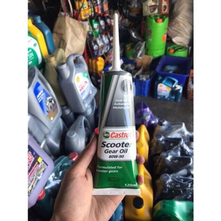 castrol scooter gear oil 80w-90 ขนาด 120 mL.