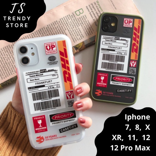 เคส IPHONE HYBRID DHL CASETIFY IPHONE 7 8 X Xs XR 11 12 12ProMax