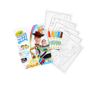 Crayola Color Wonder Toy Story 4 เครโยล่า สมุดระบายสีคัลเลอร์วันเดอร์ ทอยสตอรี่ 4 สำหรับเด็ก อายุ 3 ปี ขึ้นไป