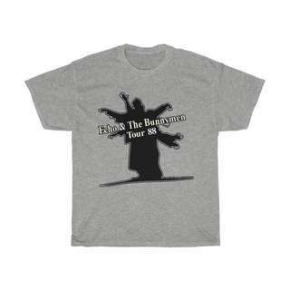 เสื้อผ้าผชเสื้อยืด พิมพ์ลาย Echo And The Bunnymen TourS-5XL