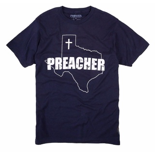 oversize T-shirt เสื้อยืดผ้าฝ้าย พิมพ์ลาย AMC Preacher TV Series Jesse Custer TEXAS CROSS X NEhdik94OApckk42 S-5XL