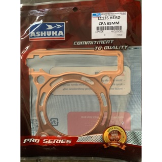 ปะเก็นหัวคูเปอร์ ASHUKA LC135 Y15 STD 54 57 มม. 58 มม. 60 มม. 61 มม. 62 มม. 63 มม. 65 มม. 66 มม. 67 มม. 68 มม. 70.5 มม.