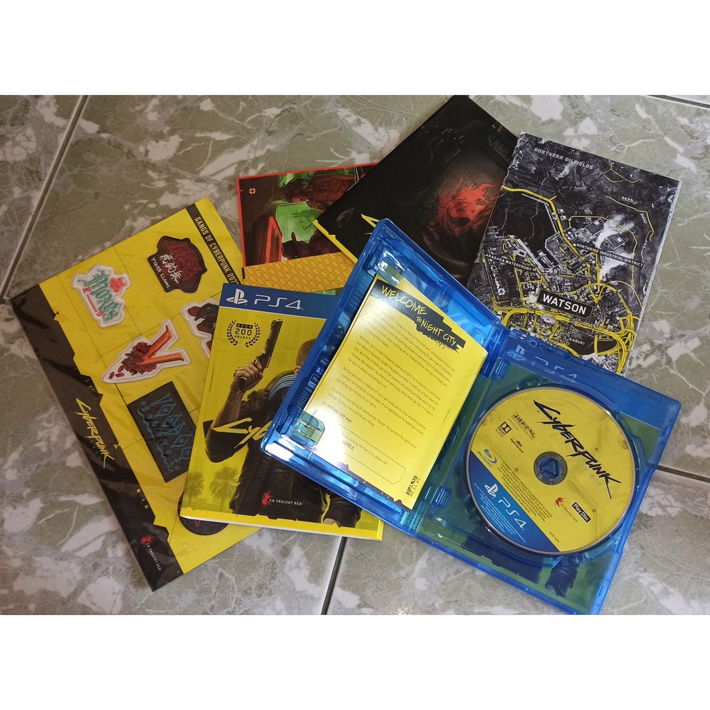 Cyberpunk 2077 แผ่น PS4 มือสอง Day One